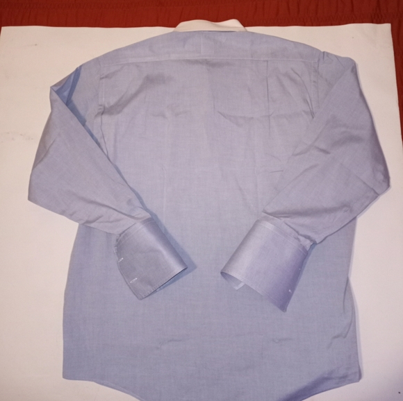 2 Brooks Brothers White Collar Dress Shirt - Picture 4 of 6